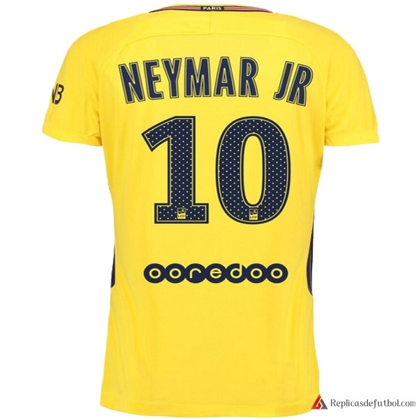 Camiseta Paris Saint Germain Segunda equipación Neymar JR 2017-2018